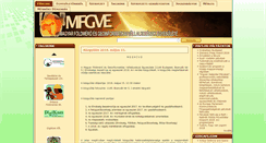Desktop Screenshot of mfgve.hu